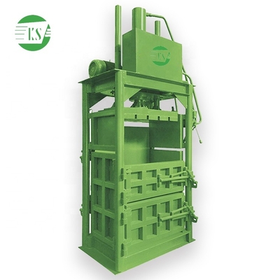 Other YJ-30 Vertical Small Plastic Bottle Second Hand Clothes Baler Machinery For Sale